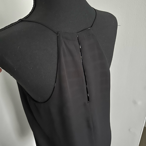 Express Reversible Black & White Striped Tank, size S - Picture 7 of 7
